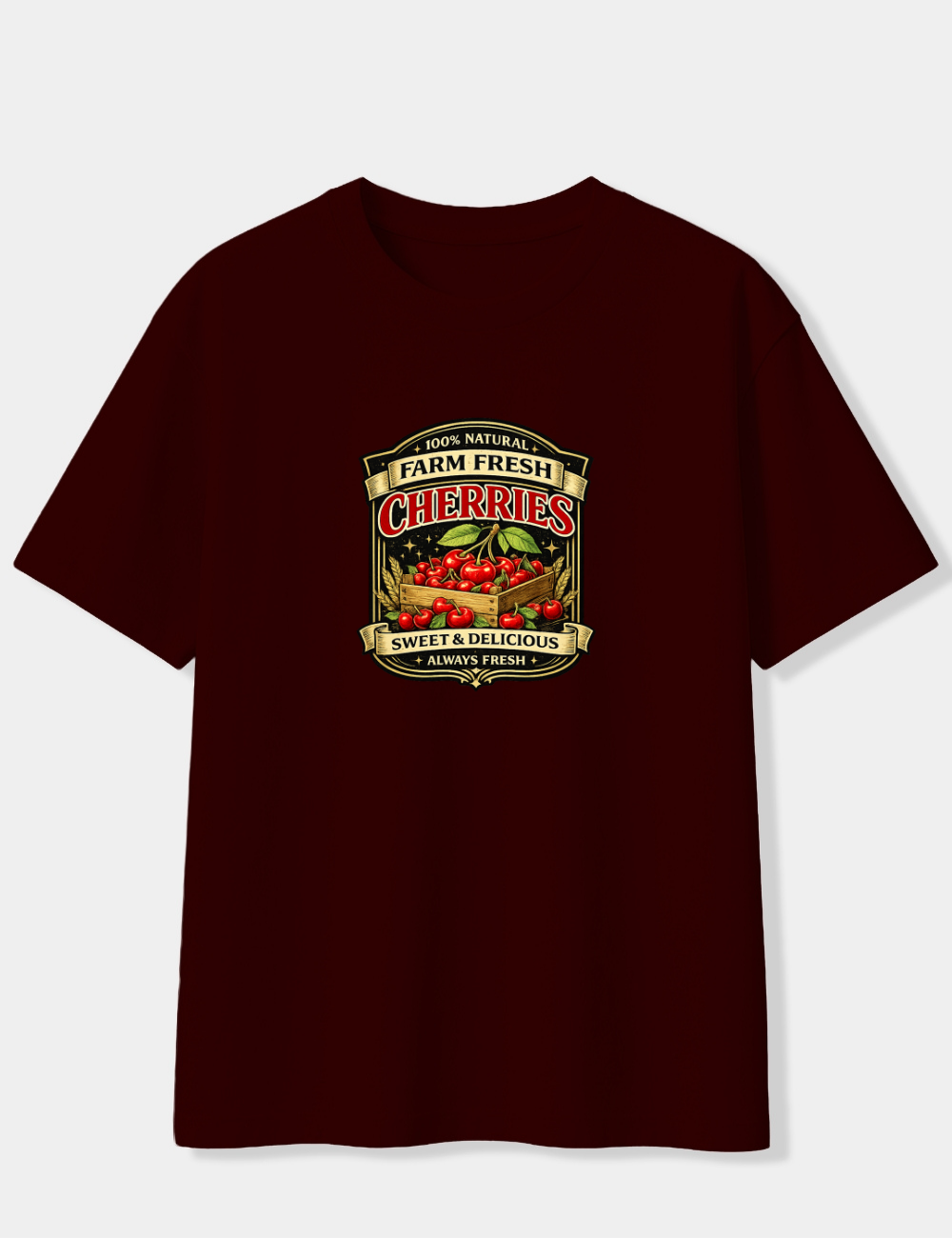 CHERRIES OVERSIZED T-SHIRT