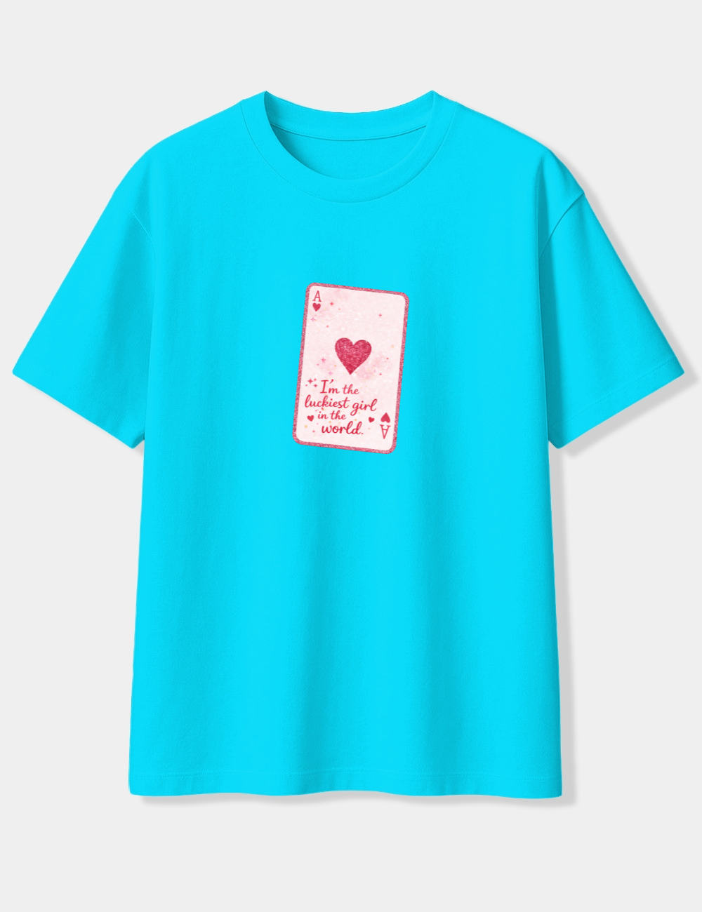 LUCKIEST OVERSIZED T-SHIRT
