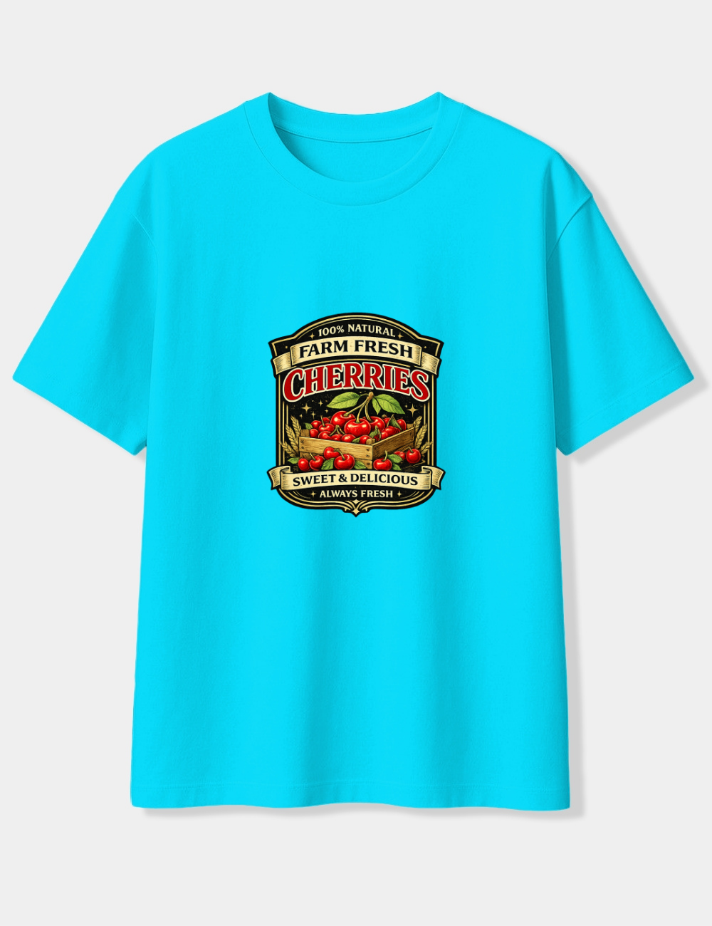 CHERRIES OVERSIZED T-SHIRT