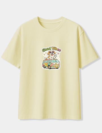 GOOD VIBES OVERSIZED T-SHIRT