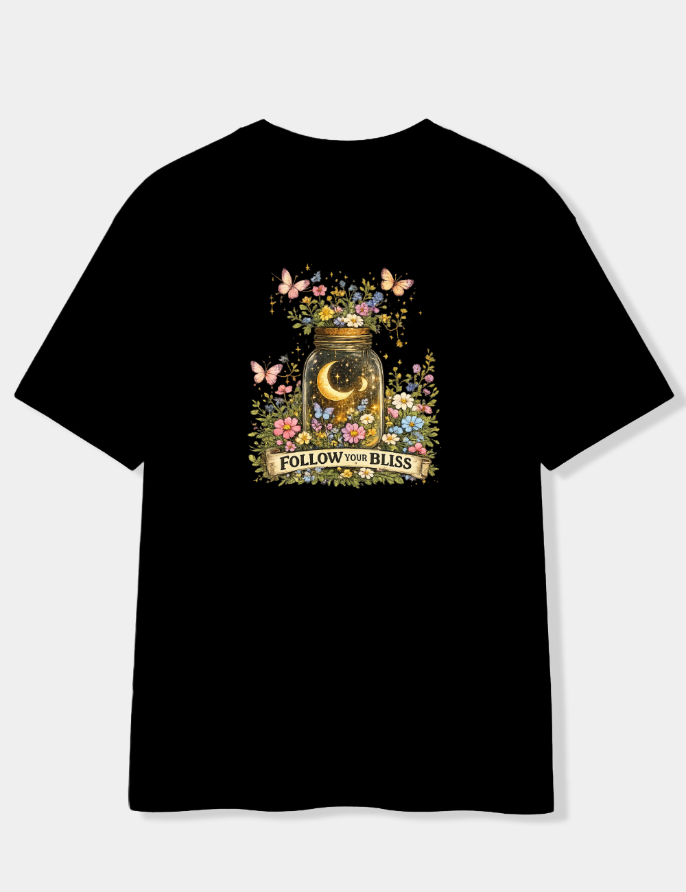 FOLLOW YOUR BLISS OVERSIZED T-SHIRT