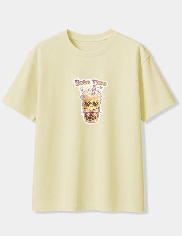 BOBA TIME OVERSIZED T-SHIRT