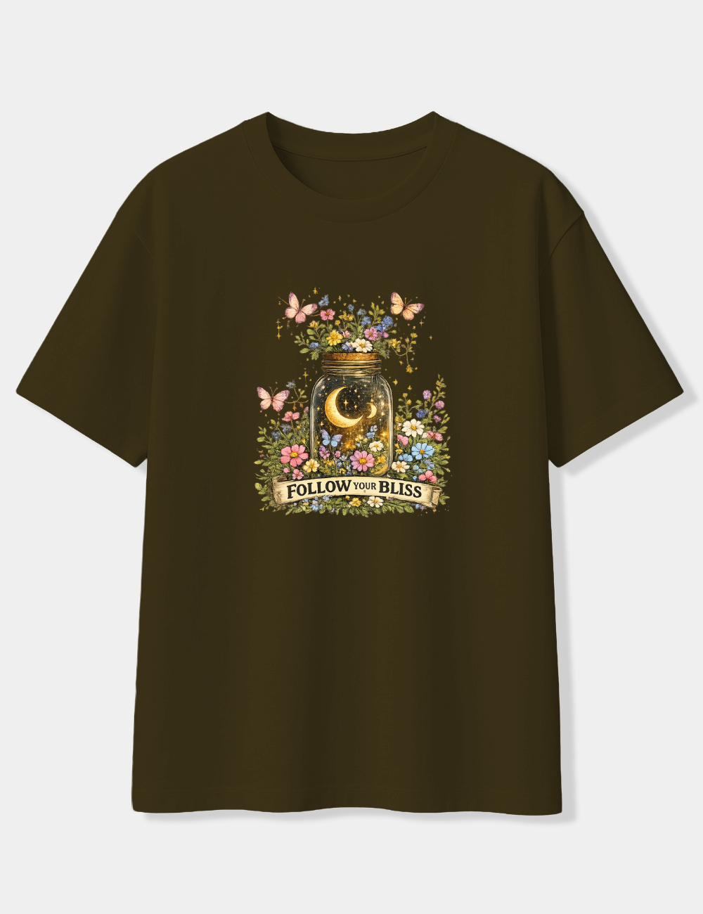 FOLLOW YOUR BLISS OVERSIZED T-SHIRT