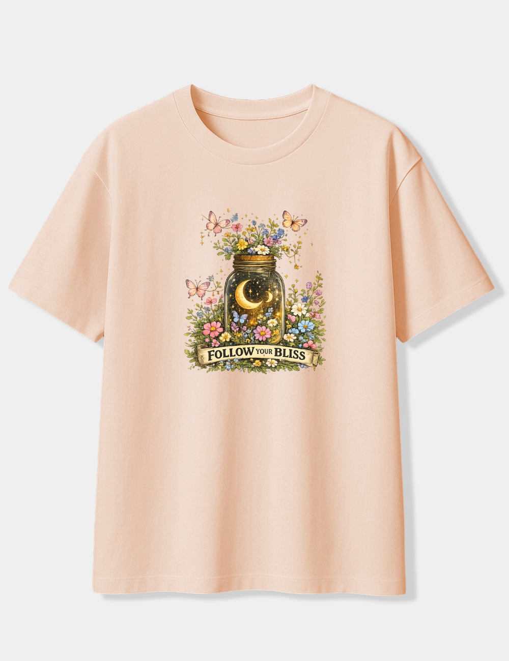 FOLLOW YOUR BLISS OVERSIZED T-SHIRT