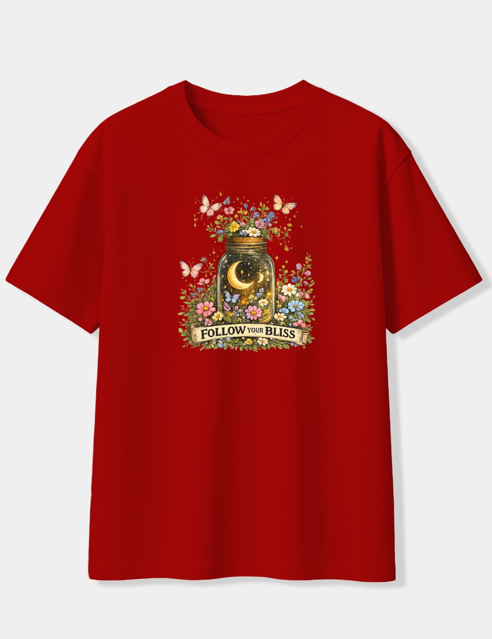FOLLOW YOUR BLISS OVERSIZED T-SHIRT