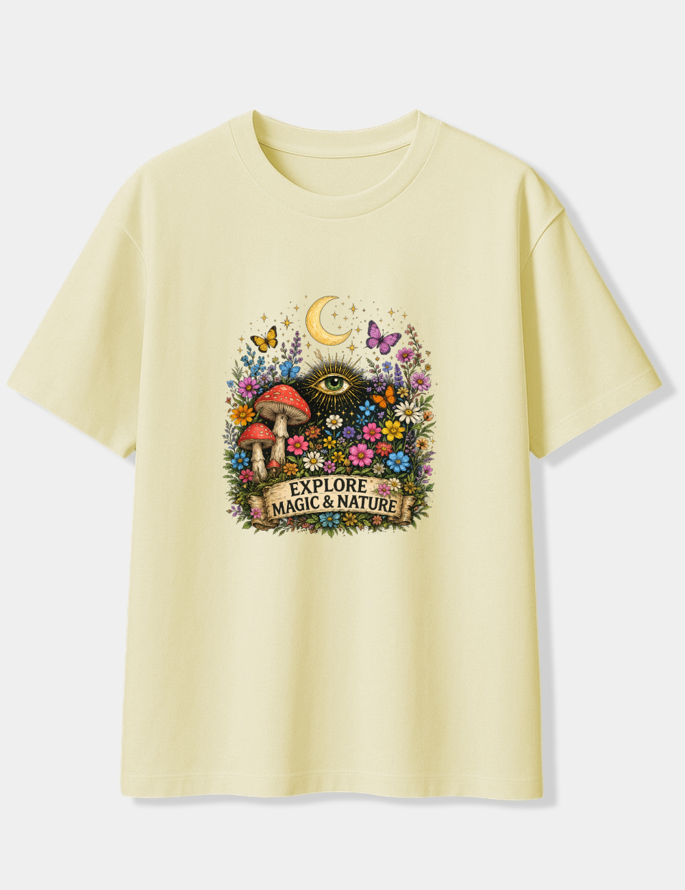 EXPLORE MAGIC & NATURE OVERSIZED T-SHIRT