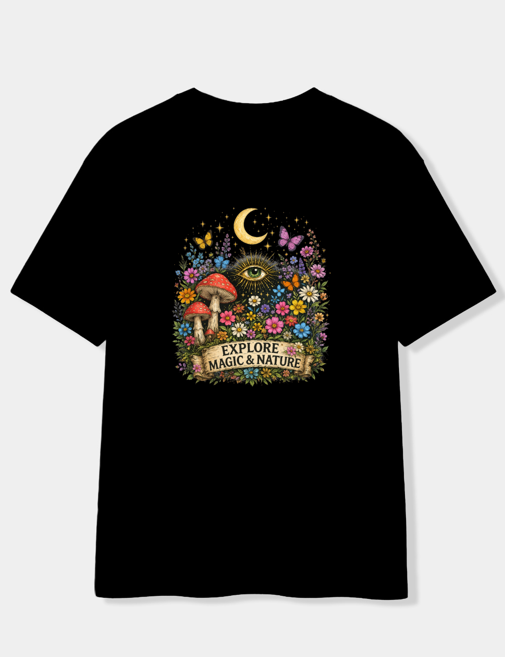 EXPLORE MAGIC & NATURE OVERSIZED T-SHIRT