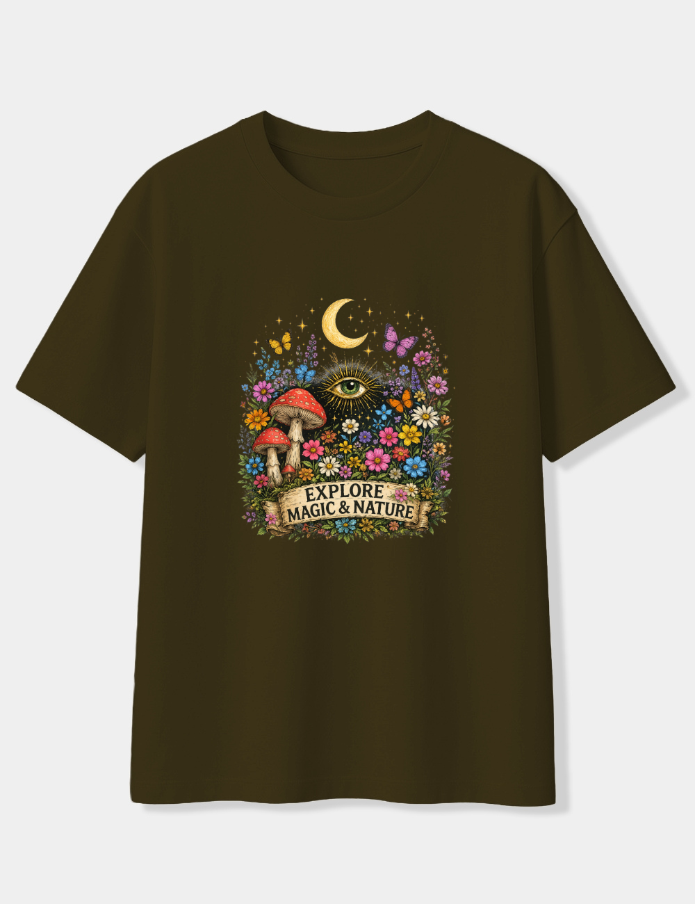 EXPLORE MAGIC & NATURE OVERSIZED T-SHIRT
