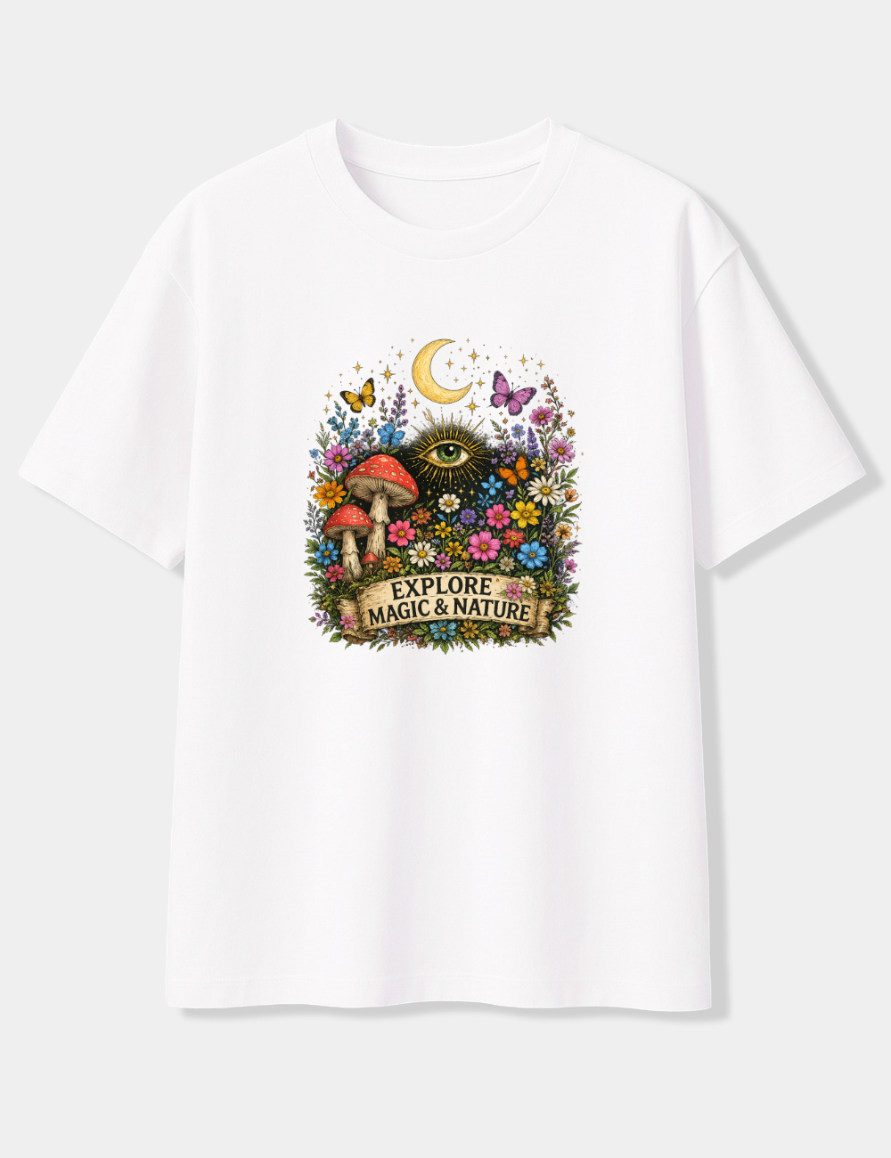 EXPLORE MAGIC & NATURE OVERSIZED T-SHIRT