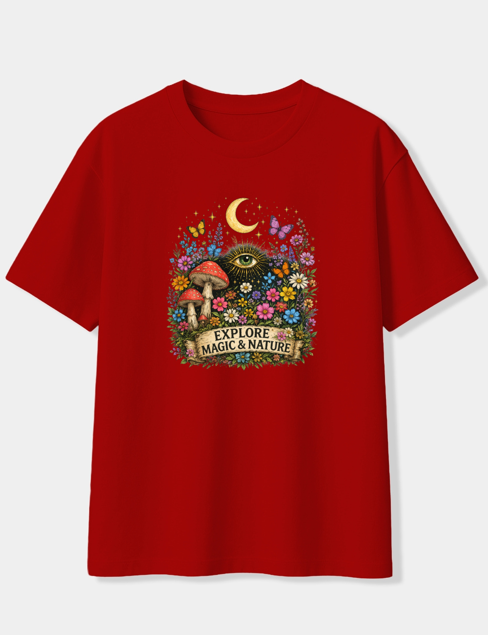 EXPLORE MAGIC & NATURE OVERSIZED T-SHIRT
