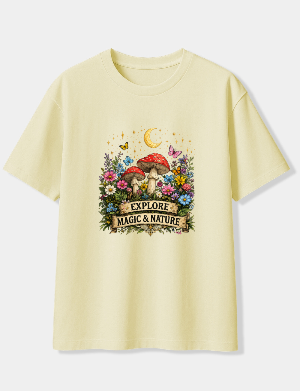 EXPLORE MAGIC & NATURE OVERSIZED T-SHIRT