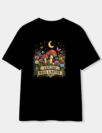 EXPLORE MAGIC & NATURE OVERSIZED T-SHIRT