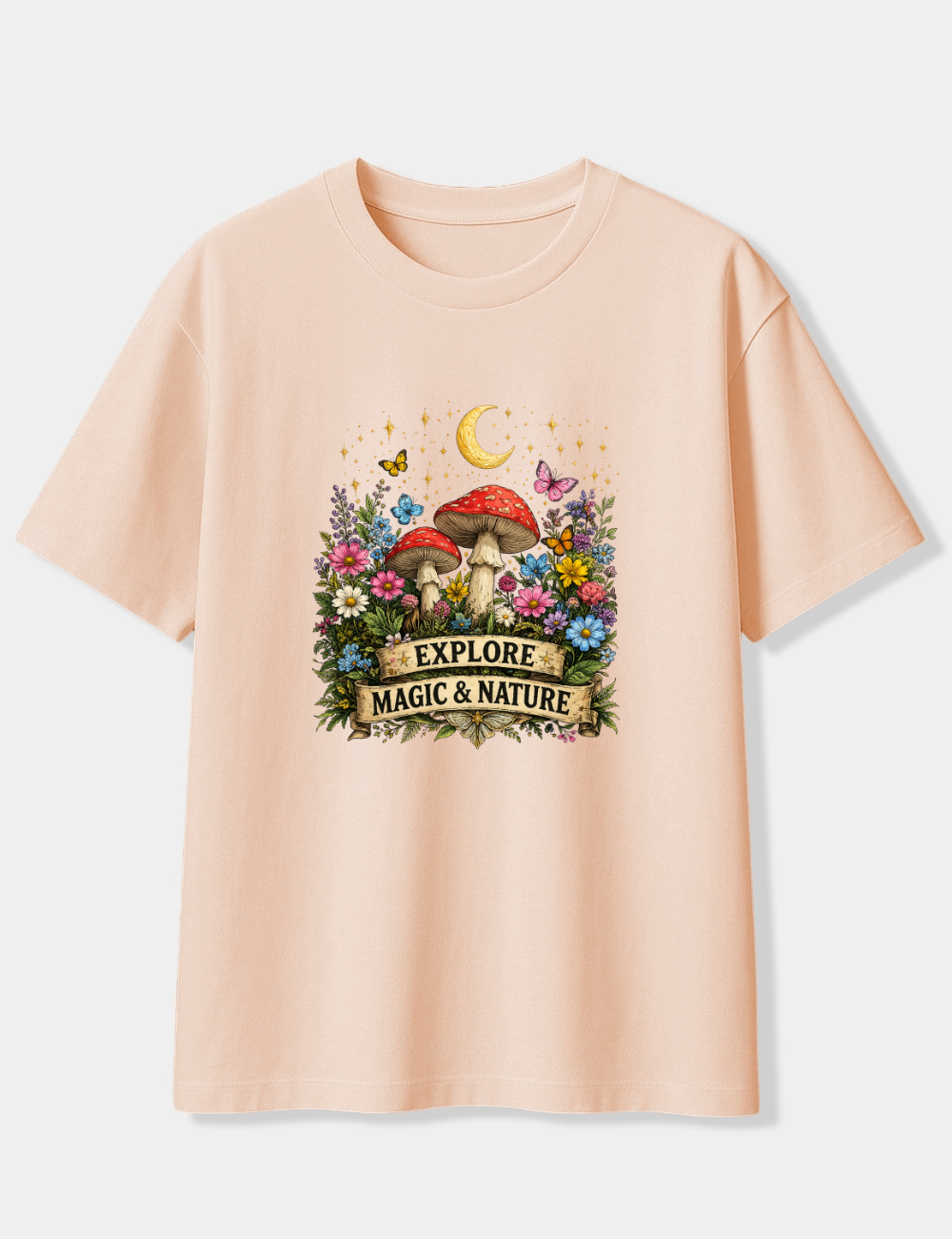 EXPLORE MAGIC & NATURE OVERSIZED T-SHIRT