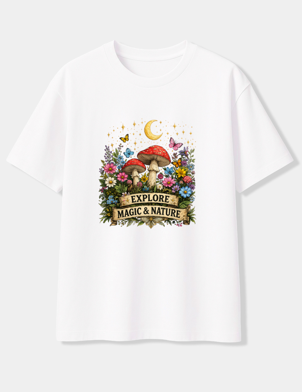 EXPLORE MAGIC & NATURE OVERSIZED T-SHIRT