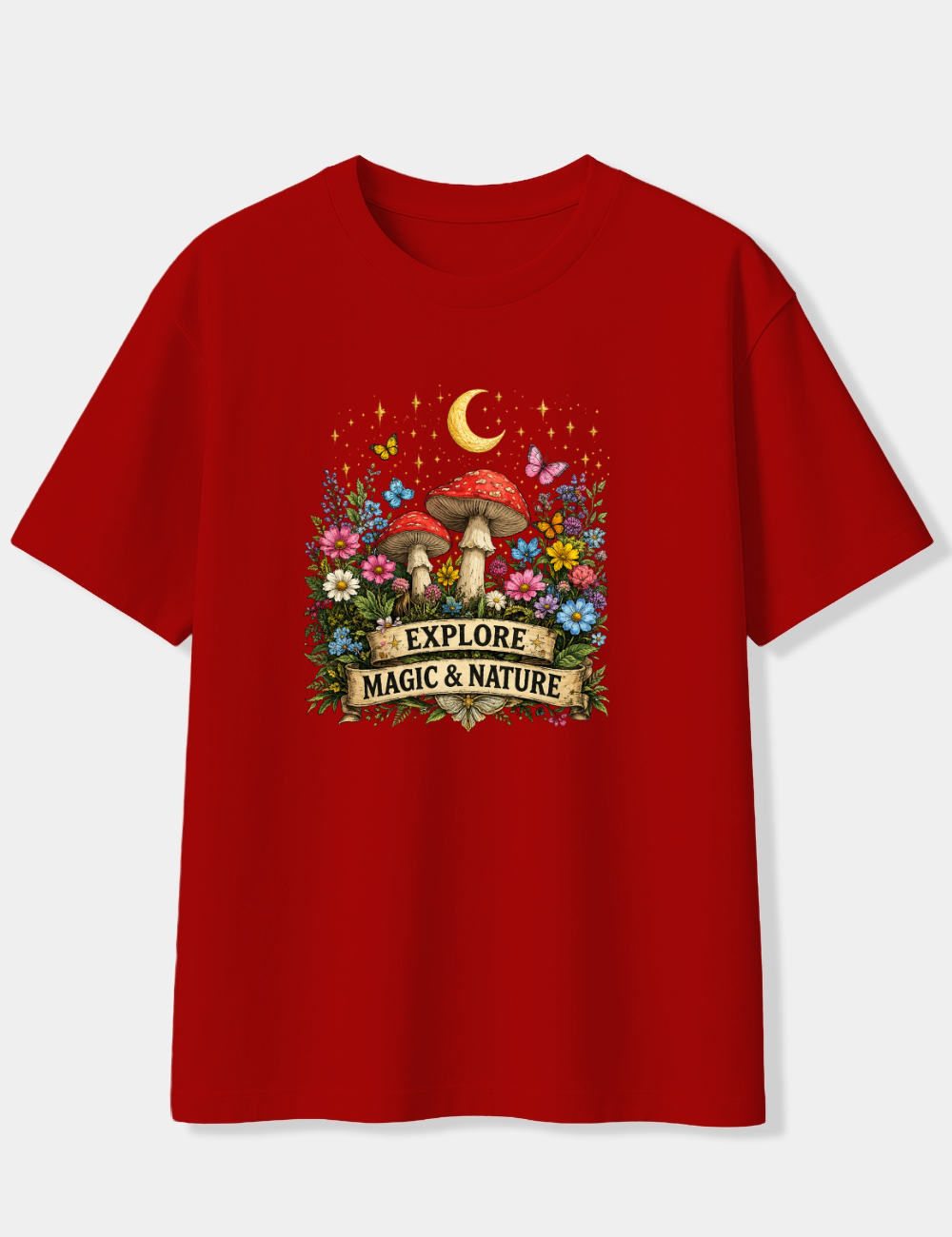 EXPLORE MAGIC & NATURE OVERSIZED T-SHIRT