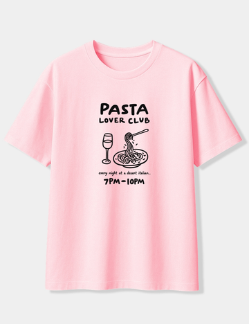PASTA LOVER CLUB OVERSIZED T-SHIRT