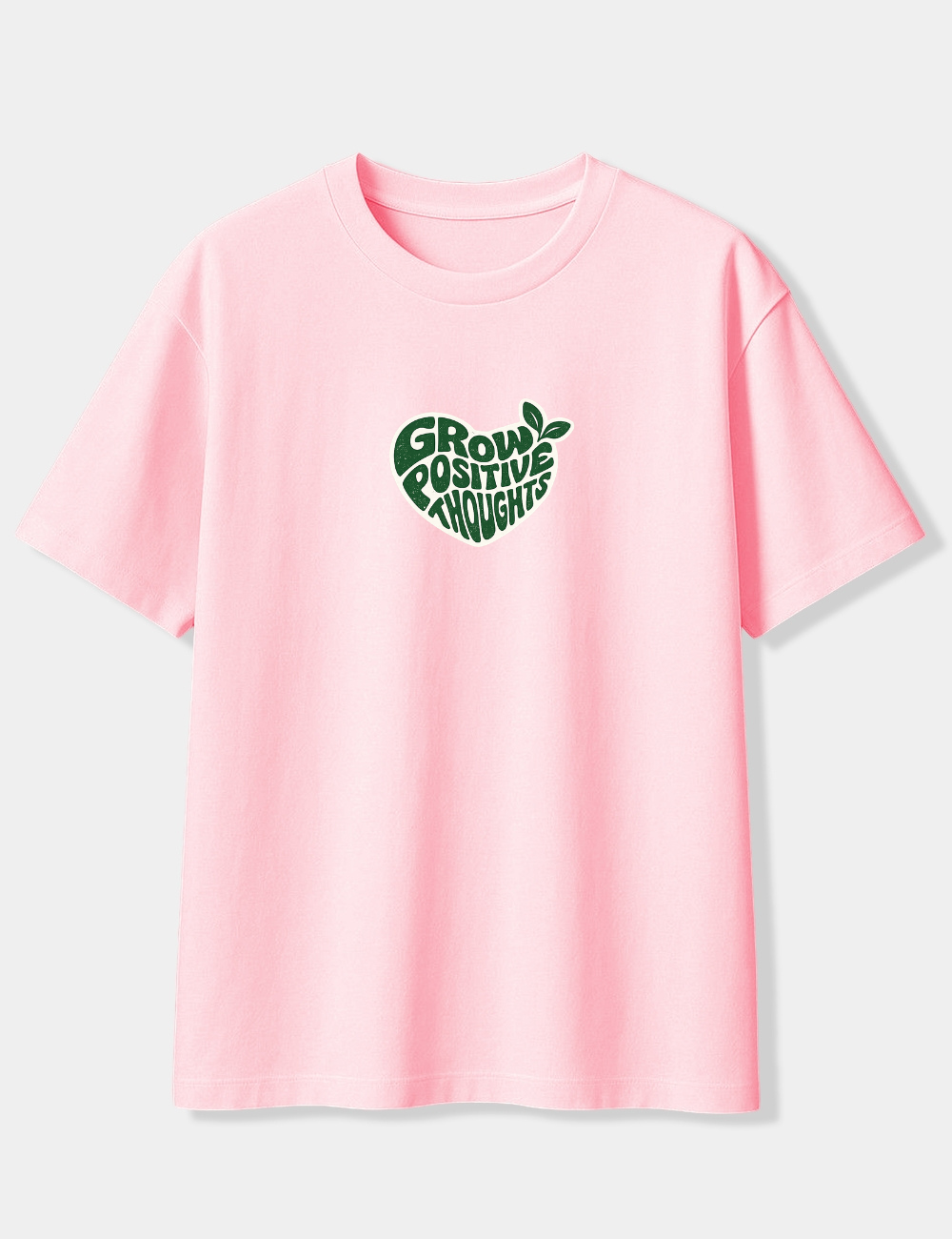 GROW POSITIVE THOUGHTS OVERSIZED T-SHIRT
