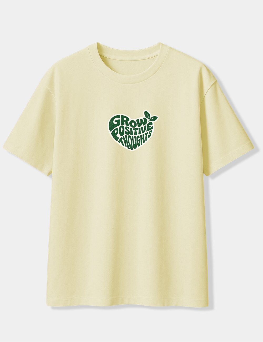 GROW POSITIVE THOUGHTS OVERSIZED T-SHIRT