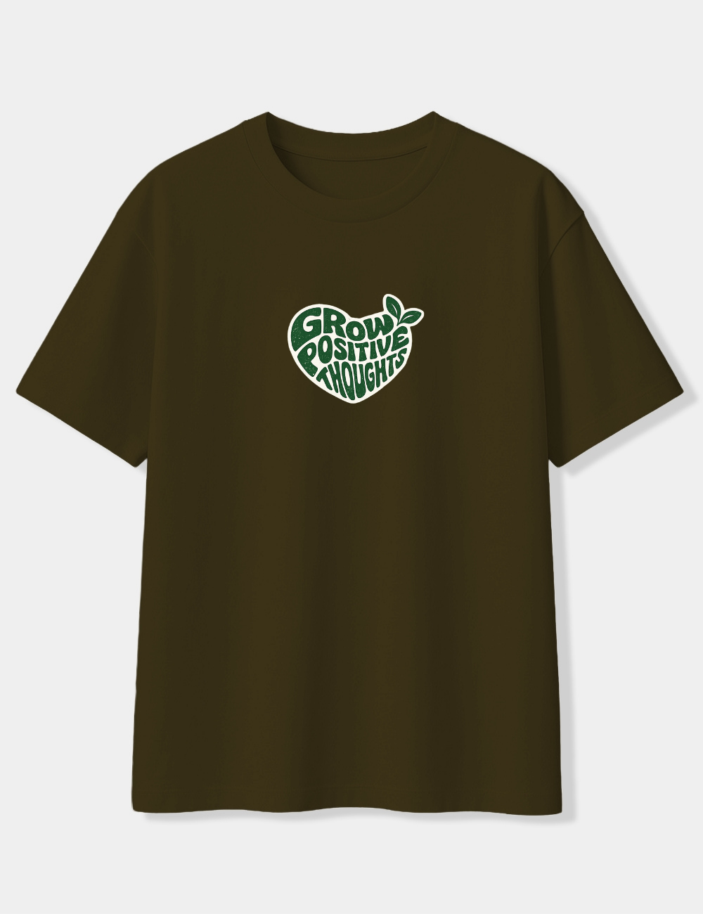 GROW POSITIVE THOUGHTS OVERSIZED T-SHIRT