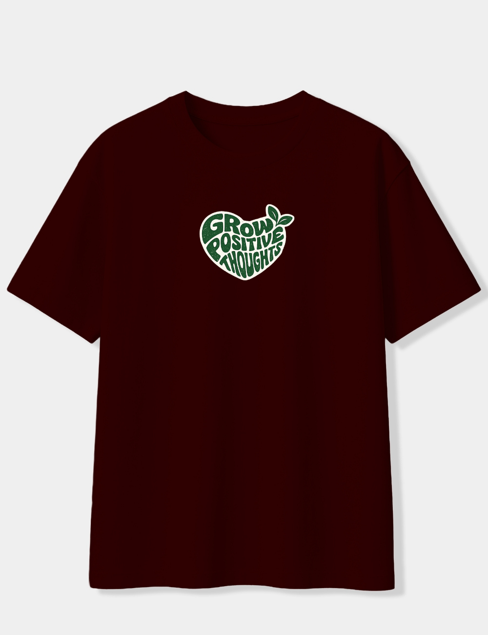GROW POSITIVE THOUGHTS OVERSIZED T-SHIRT