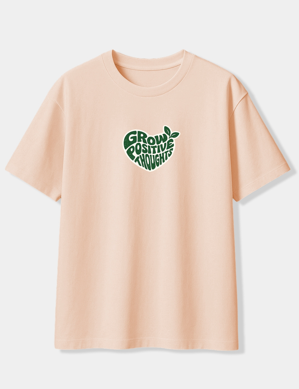 GROW POSITIVE THOUGHTS OVERSIZED T-SHIRT