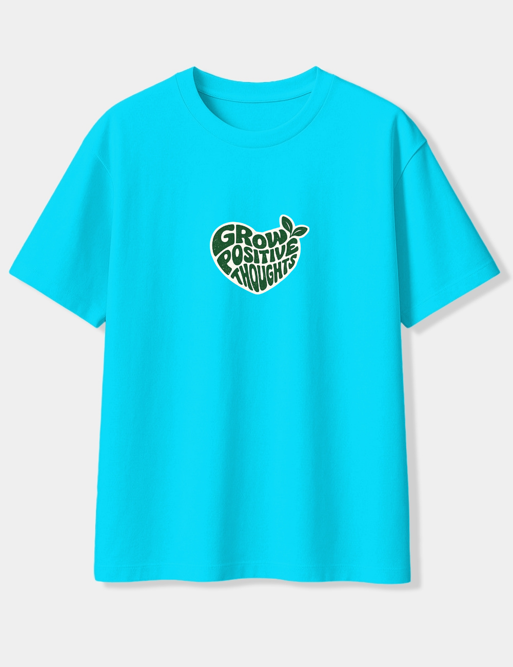 GROW POSITIVE THOUGHTS OVERSIZED T-SHIRT