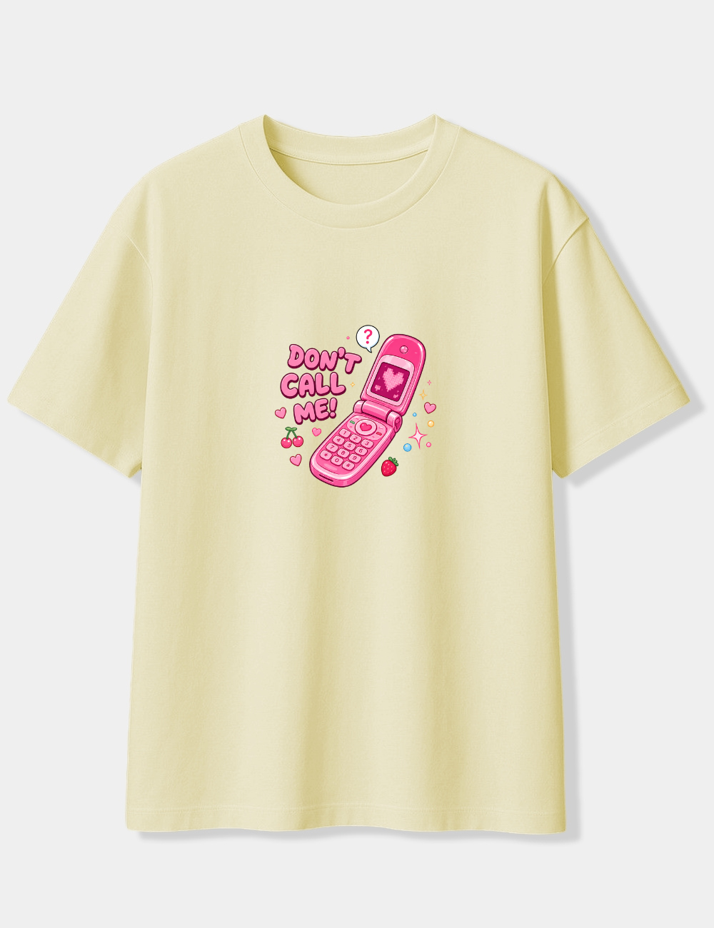 DON'T CALL ME! OVERSIZED T-SHIRT