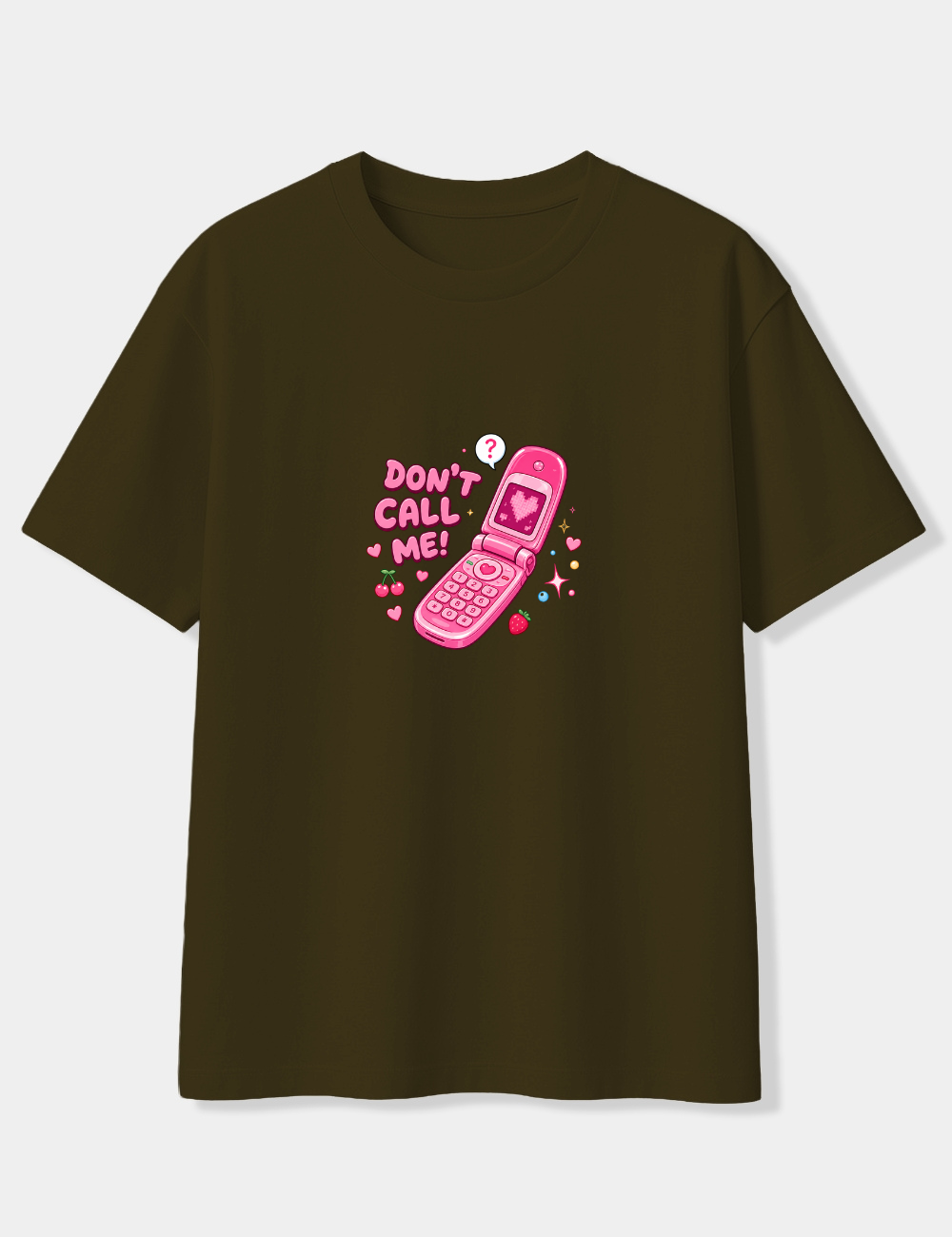 DON'T CALL ME! OVERSIZED T-SHIRT