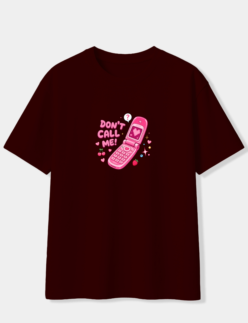 DON'T CALL ME! OVERSIZED T-SHIRT