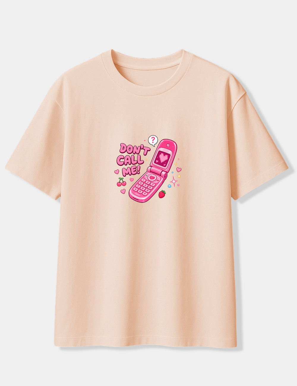DON'T CALL ME! OVERSIZED T-SHIRT