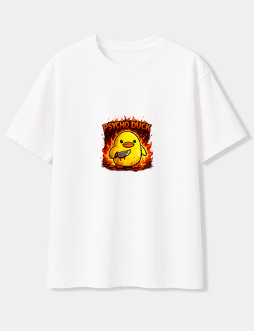 PSYCHO DUCK OVERSIZED T-SHIRT