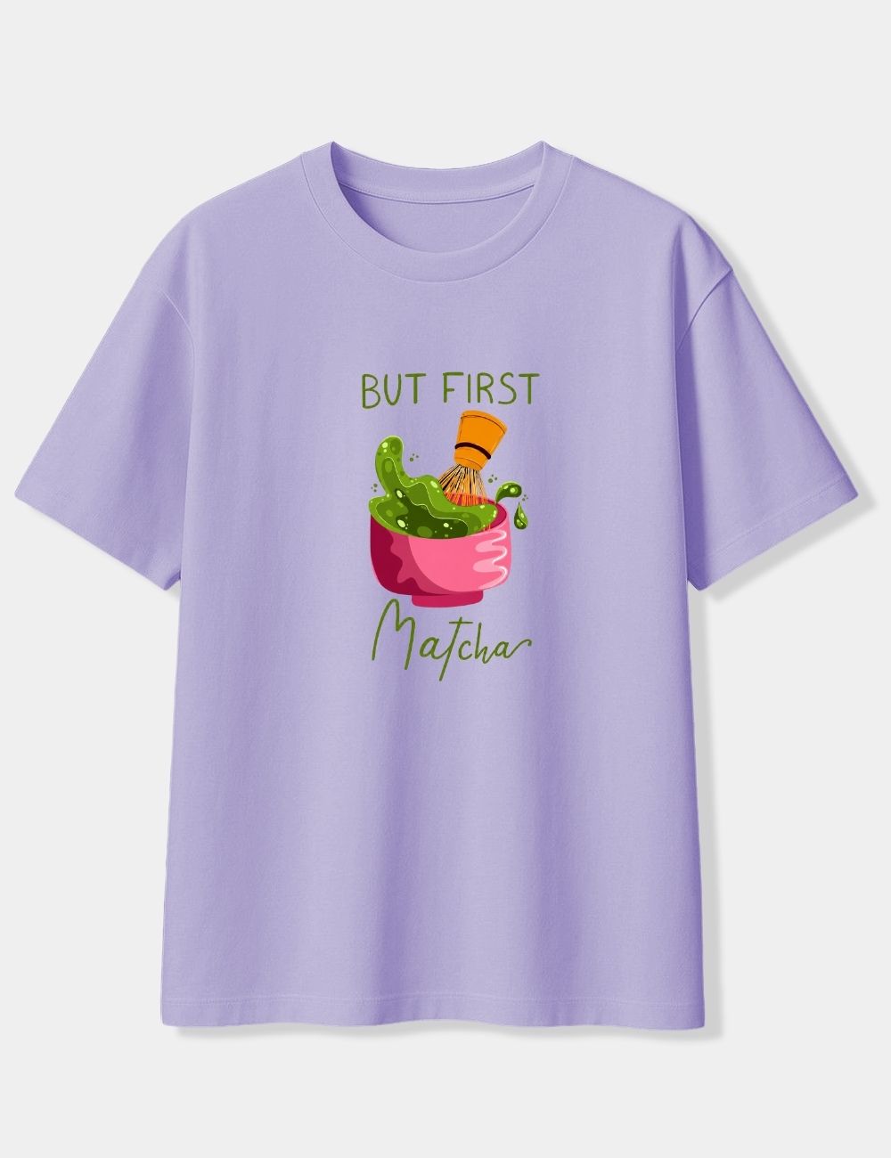 BUT FIRST MATCHA OVERSIZED T-SHIRT