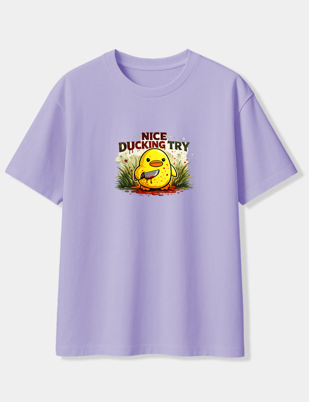 NICE DUCKING TRY OVERSIZED T-SHIRT
