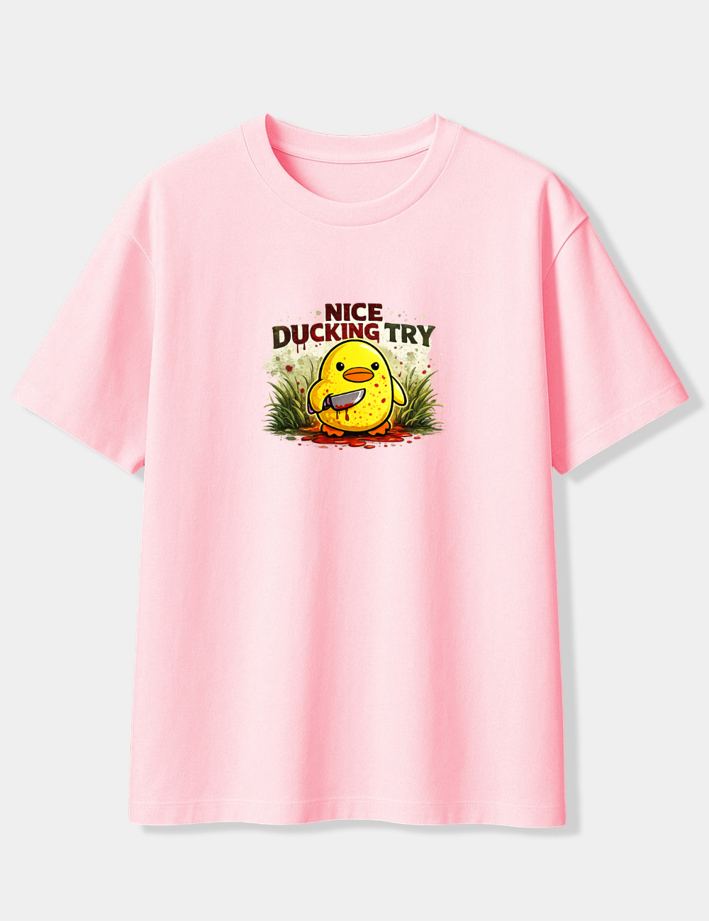 NICE DUCKING TRY OVERSIZED T-SHIRT
