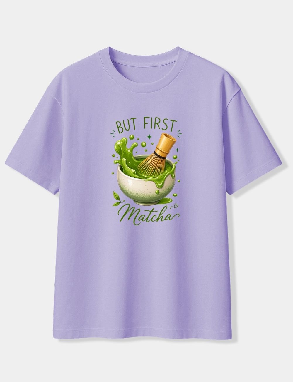 BUT FIRST MATCHA OVERSIZED T-SHIRT