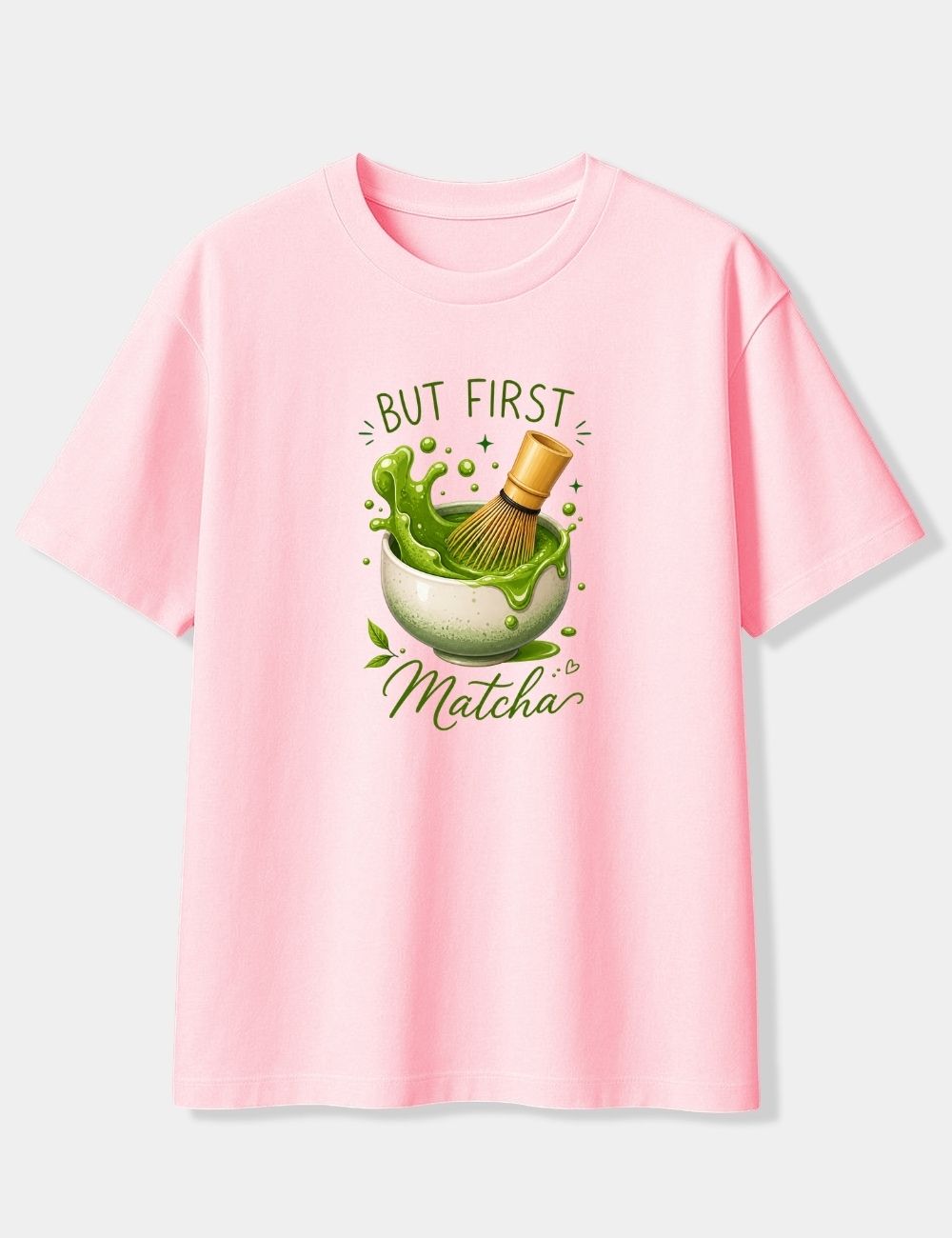 BUT FIRST MATCHA OVERSIZED T-SHIRT