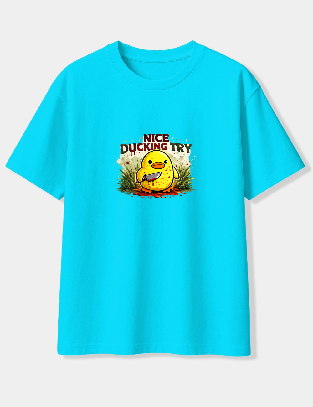 NICE DUCKING TRY OVERSIZED T-SHIRT