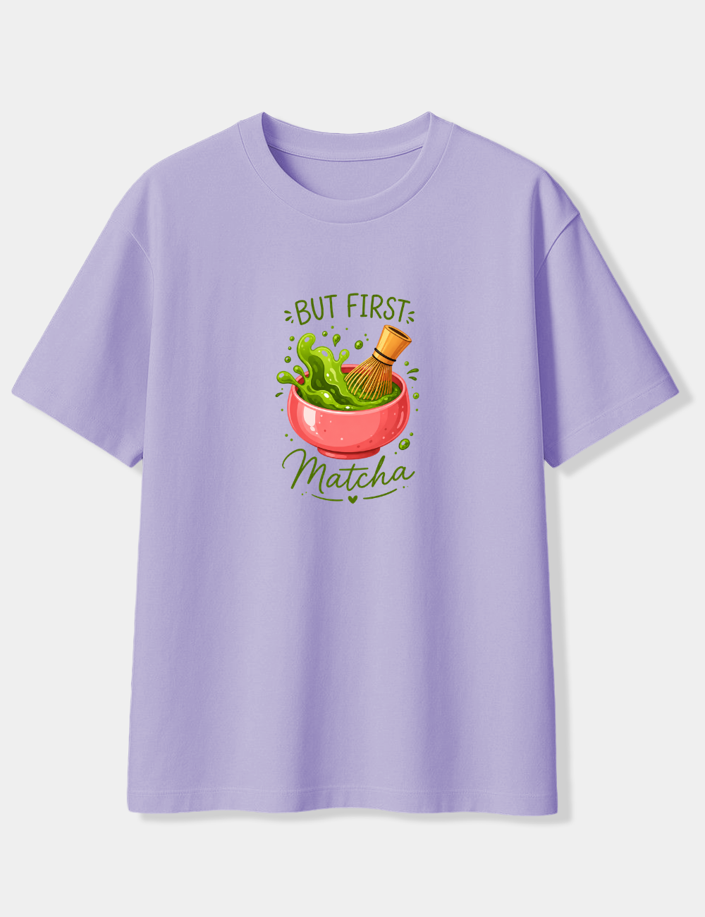 BUT FIRST MATCHA OVERSIZED T-SHIRT