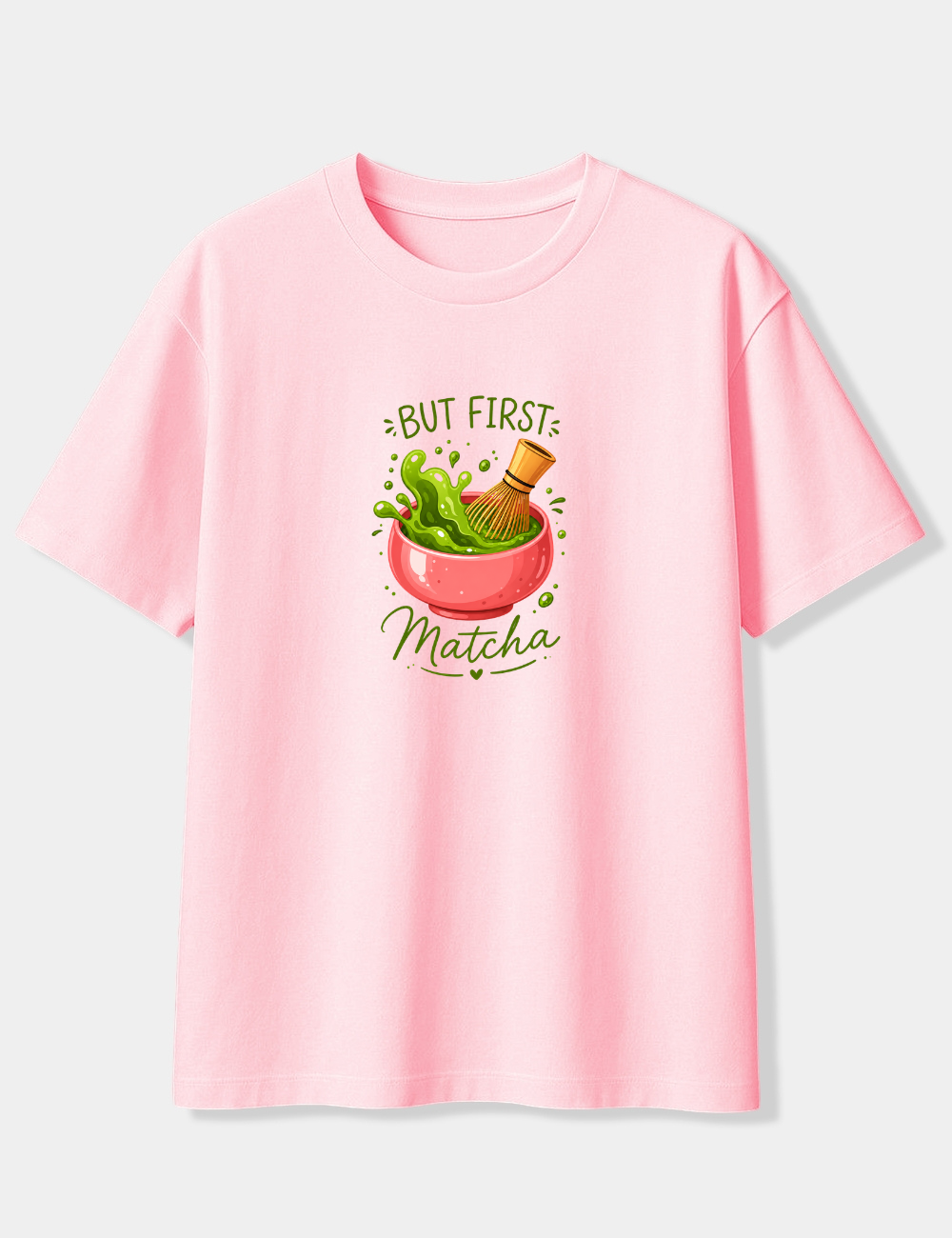 BUT FIRST MATCHA OVERSIZED T-SHIRT
