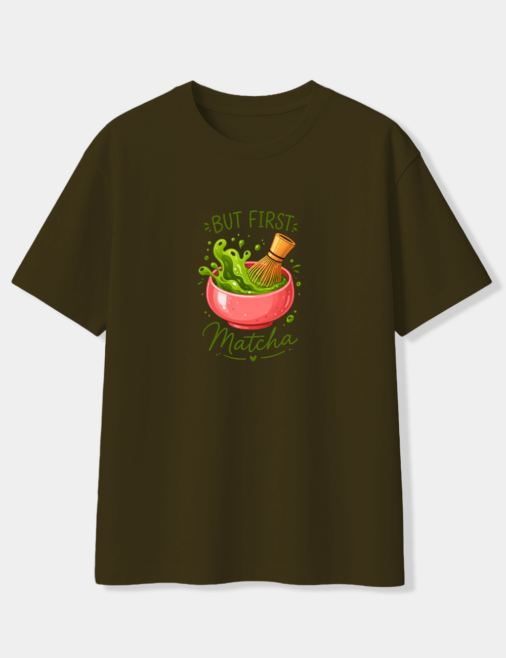BUT FIRST MATCHA OVERSIZED T-SHIRT