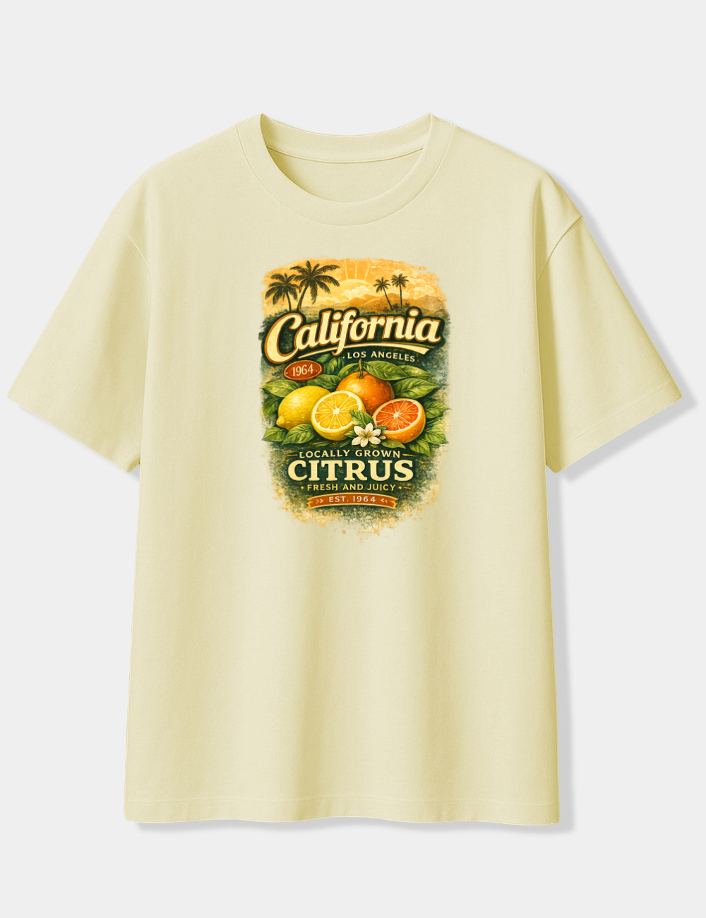 CALIFORNIA CITRUS OVERSIZED T-SHIRT