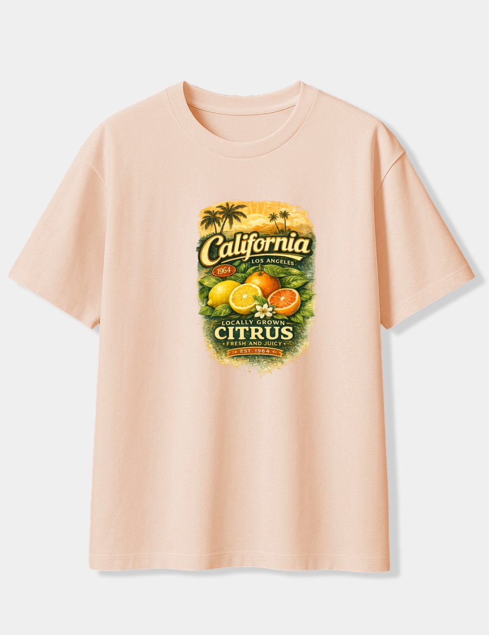 CALIFORNIA CITRUS OVERSIZED T-SHIRT