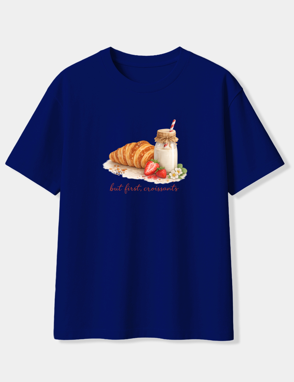 FEED ME CROISSANTS OVERSIZED T-SHIRT