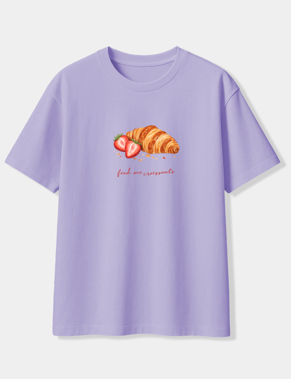 FEED ME CROISSANTS OVERSIZED T-SHIRT