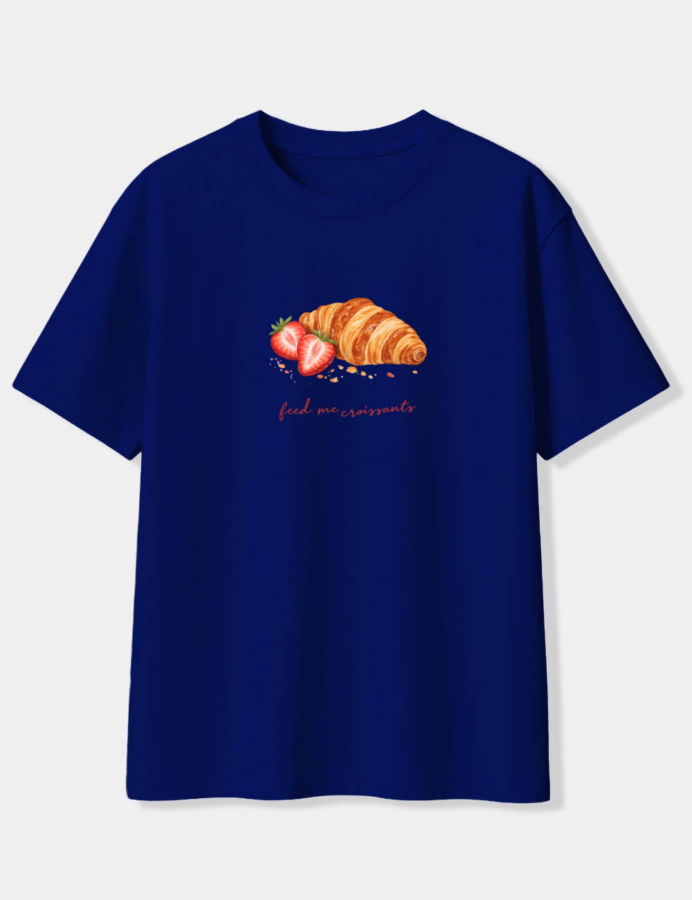 FEED ME CROISSANTS OVERSIZED T-SHIRT