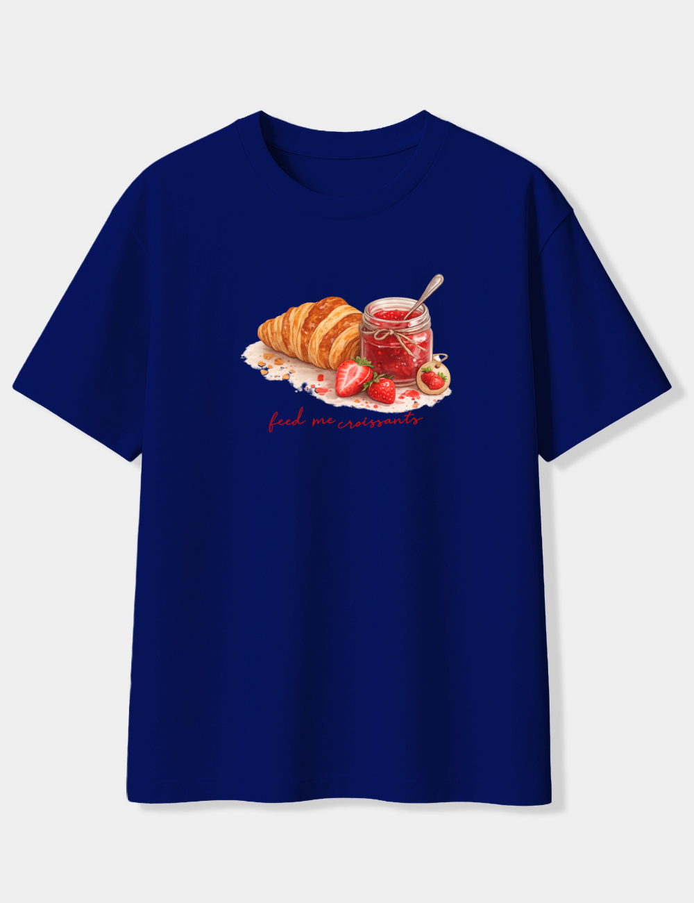 FEED ME CROISSANTS OVERSIZED T-SHIRT