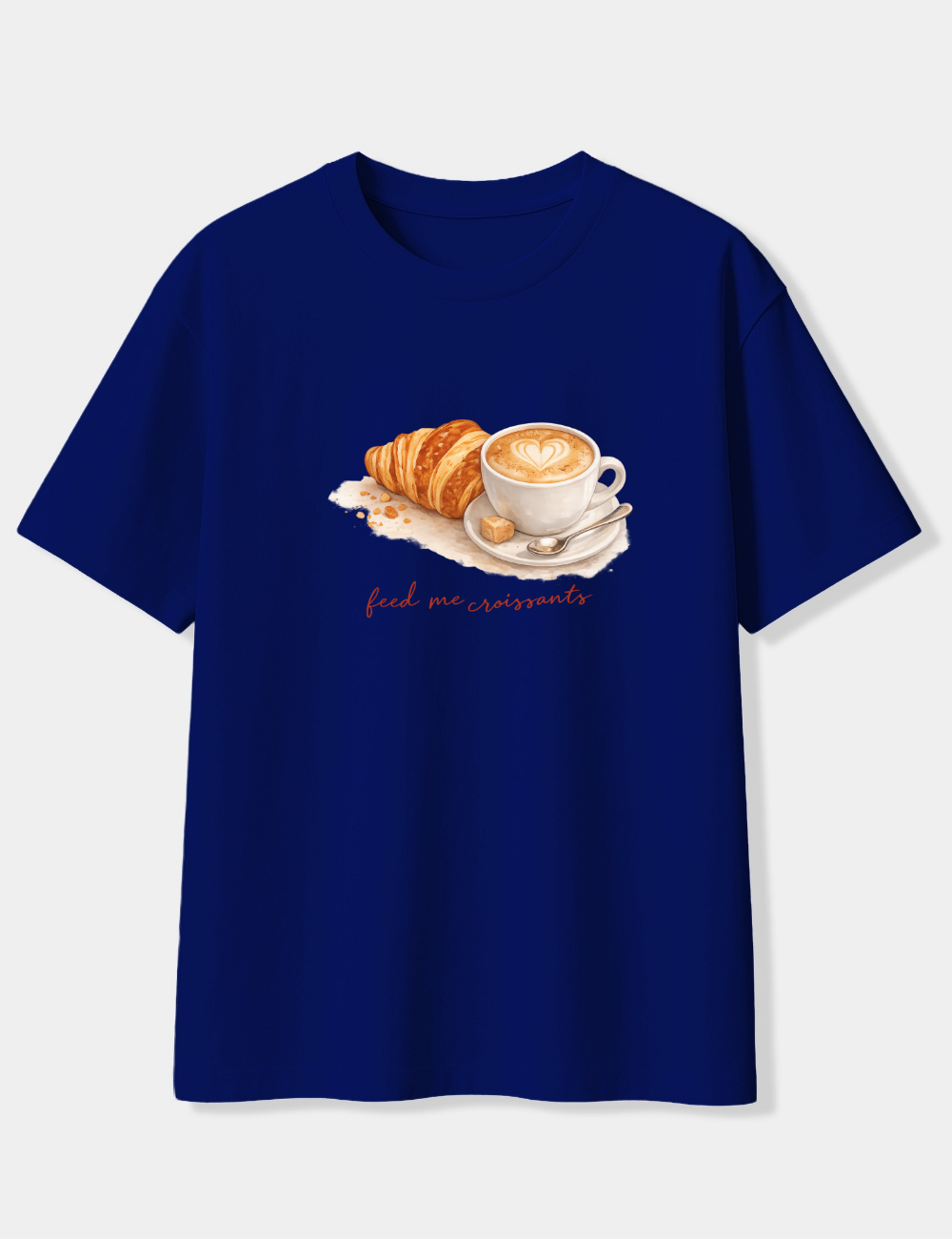 FEED ME CROISSANTS OVERSIZED T-SHIRT