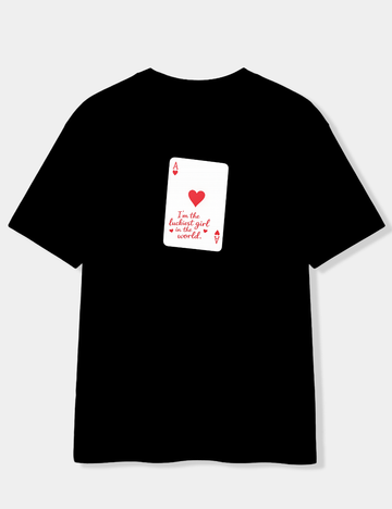 CARD OVERSIZED T-SHIRT