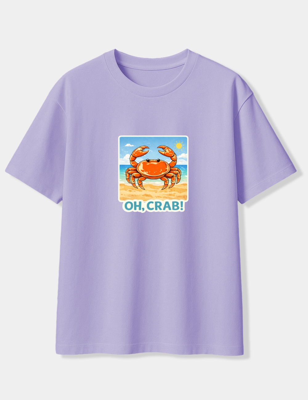 OH CRAB OVERSIZED T-SHIRT