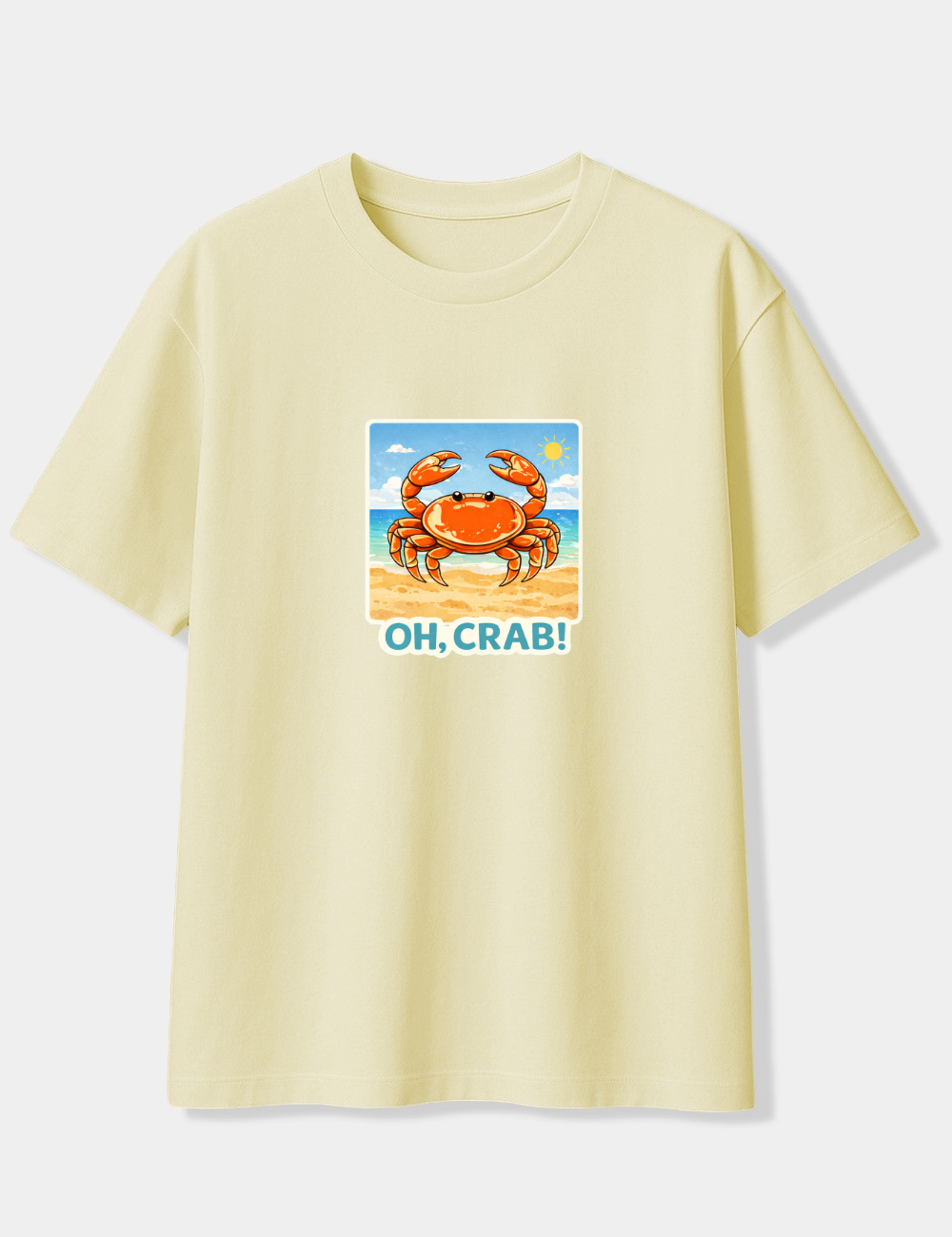 OH CRAB OVERSIZED T-SHIRT